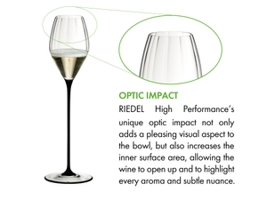 RIEDEL High Performance Champagne Glass Black a11y.alt.product.optic_impact