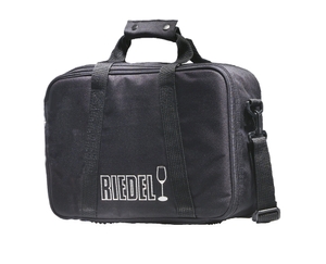 RIEDEL Byo Bag filled with a drink on a white background