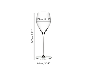 RIEDEL Veloce Champagner Weinglas 