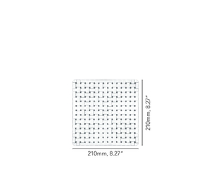 NACHTMANN Bossa Nova Platte - Quadratisch 21cm | 8.268in 