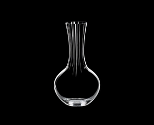 RIEDEL Decanter Performance on a black background