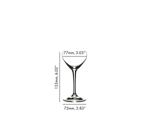 RIEDEL Drink Specific Glassware Nick & Nora Glass 