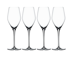 SPIEGELAU Special Glasses Prosecco on a white background