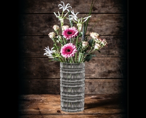 NACHTMANN Ethno Vase / Windlicht - 23cm | 9.094in im Einsatz