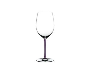 RIEDEL Fatto A Mano Cabernet/Merlot Opal Violet on a white background