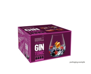 RIEDEL Gin Set x Four Pillars Rare Dry Gin in the packaging