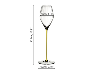 RIEDEL High Performance Bicchiere Champagne giallo 
