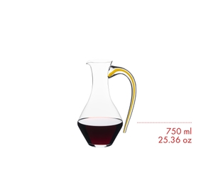 RIEDEL Fatto A Mano Cabernet Magnum Decanter - yellow 