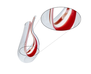 RIEDEL Amadeo Decantador - rojo/blanco/rojo 