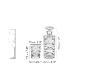 NACHTMANN Ethno Whisky Set mit Karaffe und zwei Tumblern 