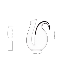 RIEDEL Ayam Decanter - black 
