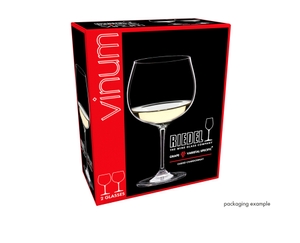 RIEDEL Vinum Oaked Chardonnay/Montrachet in the packaging