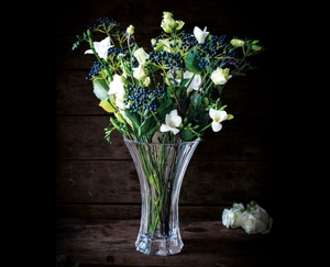 NEW Nachtmann Saphir Vase 27cm