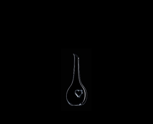 RIEDEL Decanter Black Tie Bliss on a black background