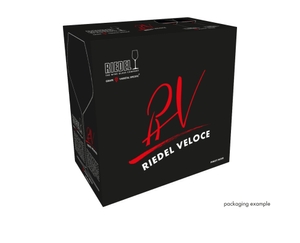 RIEDEL Veloce Pinot Noir/Nebbiolo in the packaging