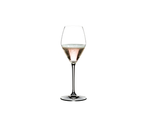 RIEDEL Rosé Set filled with a drink on a white background