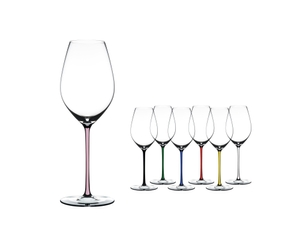 RIEDEL Fatto A Mano Champagne Wine Glass Pink R.Q. a11y.alt.product.colours