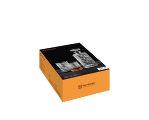 NACHTMANN Ethno Whisky Set mit Karaffe und zwei Tumblern in der Verpackung