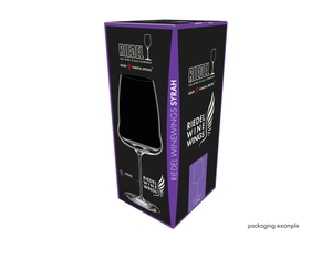 RIEDEL Winewings Syrah in the packaging