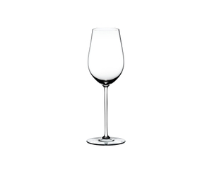 RIEDEL Fatto A Mano Riesling/Zinfandel White R.Q. on a white background