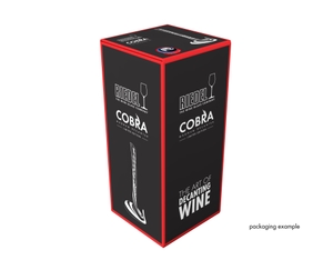 RIEDEL Cobra Magnum Decanter - blue/black in the packaging