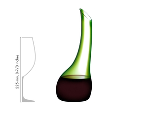 RIEDEL Decanter Cornetto Confetti Green in relation to another product
