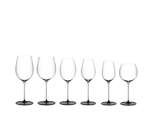 RIEDEL Fatto A Mano Black Tie Champagne Wine Glass/Sauvignon Blanc in the group