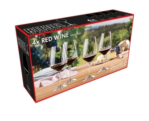 RIEDEL Red Wine Set in the packaging
