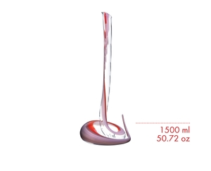 RIEDEL Cobra Decanter - red/pink 