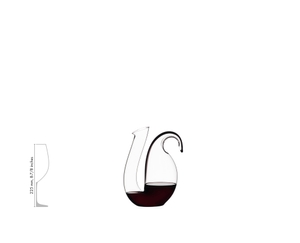RIEDEL Decanter Ayam Black a11y.alt.product.filled_white_relation