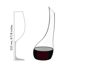 RIEDEL Decanter Cornetto Mini in relation to another product