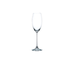 NACHTMANN Vivendi Champagner Flöte gefüllt mit einem Getränk auf weißem Hintergrund