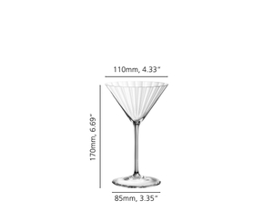 SPIEGELAU Lifestyle Verre Cocktail Martini 