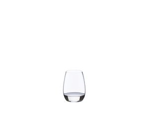 RIEDEL The O Wine Tumbler Spirits/Fortified Wines/Cask Aged Brandies filled with a drink on a white background