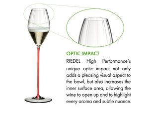 RIEDEL High Performance Champagne Glass Red a11y.alt.product.optic_impact