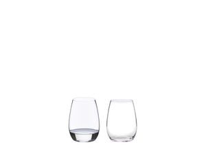 RIEDEL O Wine Tumbler Spirits/Fortified Wines/Cask Aged Brandies filled with a drink on a white background