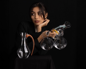 RIEDEL Fatto A Mano Cabernet Decanter - giallo in gruppo