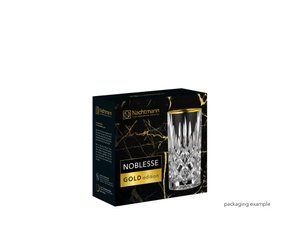 NACHTMANN Noblesse Gold Long Drink Glass in the packaging