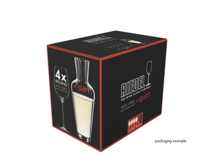 RIEDEL Veritas Riesling/Zinfandel + Mosel Dekanter in der Verpackung