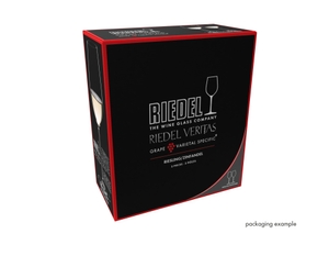 RIEDEL Veritas Riesling/Zinfandel in the packaging