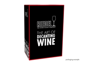 RIEDEL Escargot Decanter in the packaging
