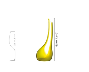 RIEDEL Cornetto Confetti Decanter - yellow a11y.alt.product.dimensions