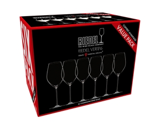 RIEDEL Veritas Champagne Wine Glass in the packaging