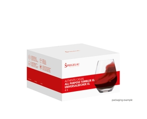 SPIEGELAU Authentis Casual All Purpose Tumbler - XL in the packaging