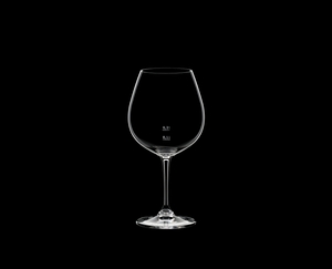RIEDEL Restaurant Pinot Noir Eichmarke CE auf schwarzem Hintergrund