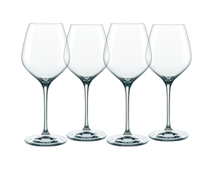 NACHTMANN Supreme Burgundy Glass on a white background