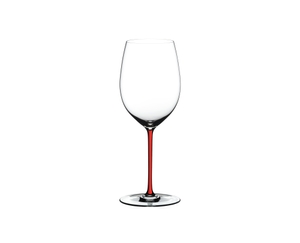 RIEDEL Fatto A Mano R.Q. Cabernet/Merlot Red on a white background