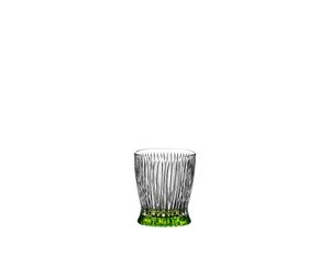 RIEDEL Tumbler Collection Fire Whisky Spring Green on a white background