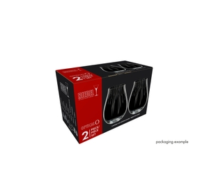 RIEDEL Tumbler Collection Optical O All Purpose Glass in the packaging