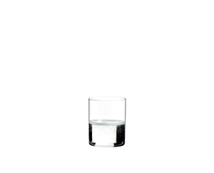 RIEDEL Veloce Water filled with a drink on a white background